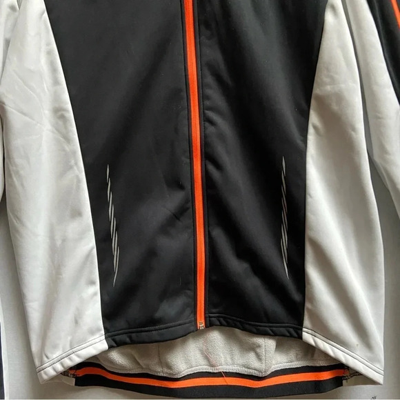 Crane fleece lined Vancouver cycling full zip jacket Sz L - Picture 4 of 16